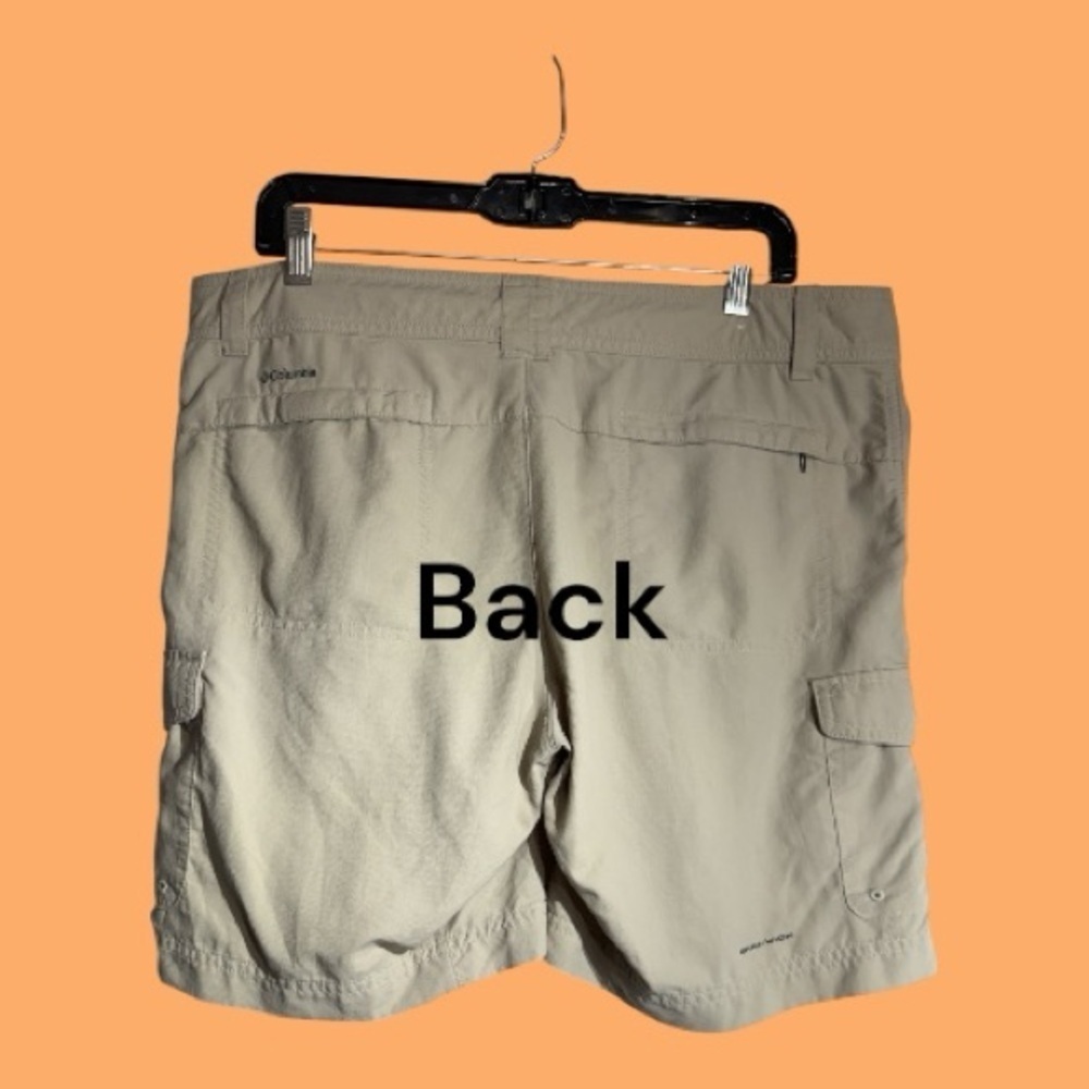 Columbia Sportswear Omni Wick Outdoor Adventure Khaki Shorts Women’s Size 14 - Picture 4 of 11